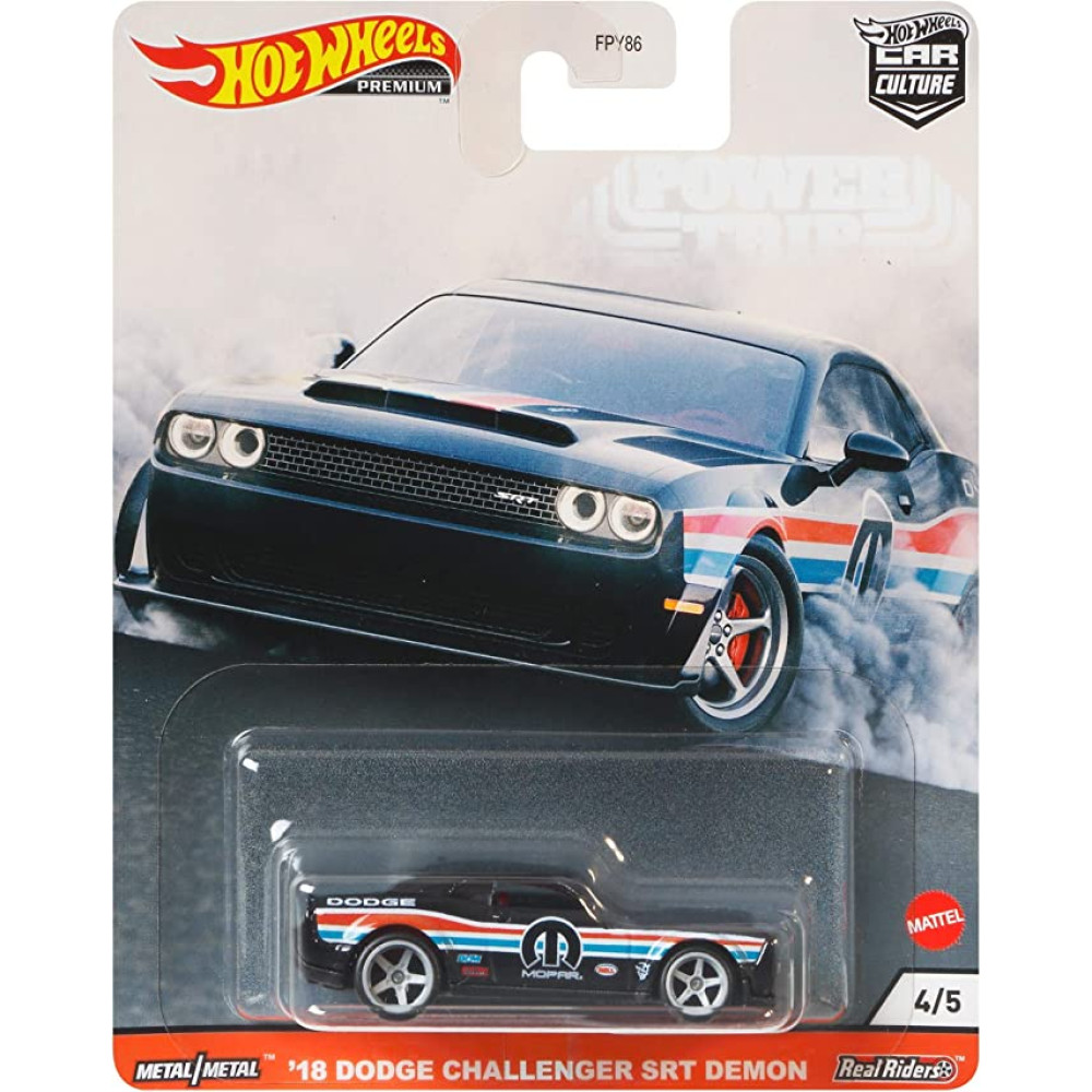 Машинка Hot Wheels '18 Dodge Challenger SRT Demon (2020 Car